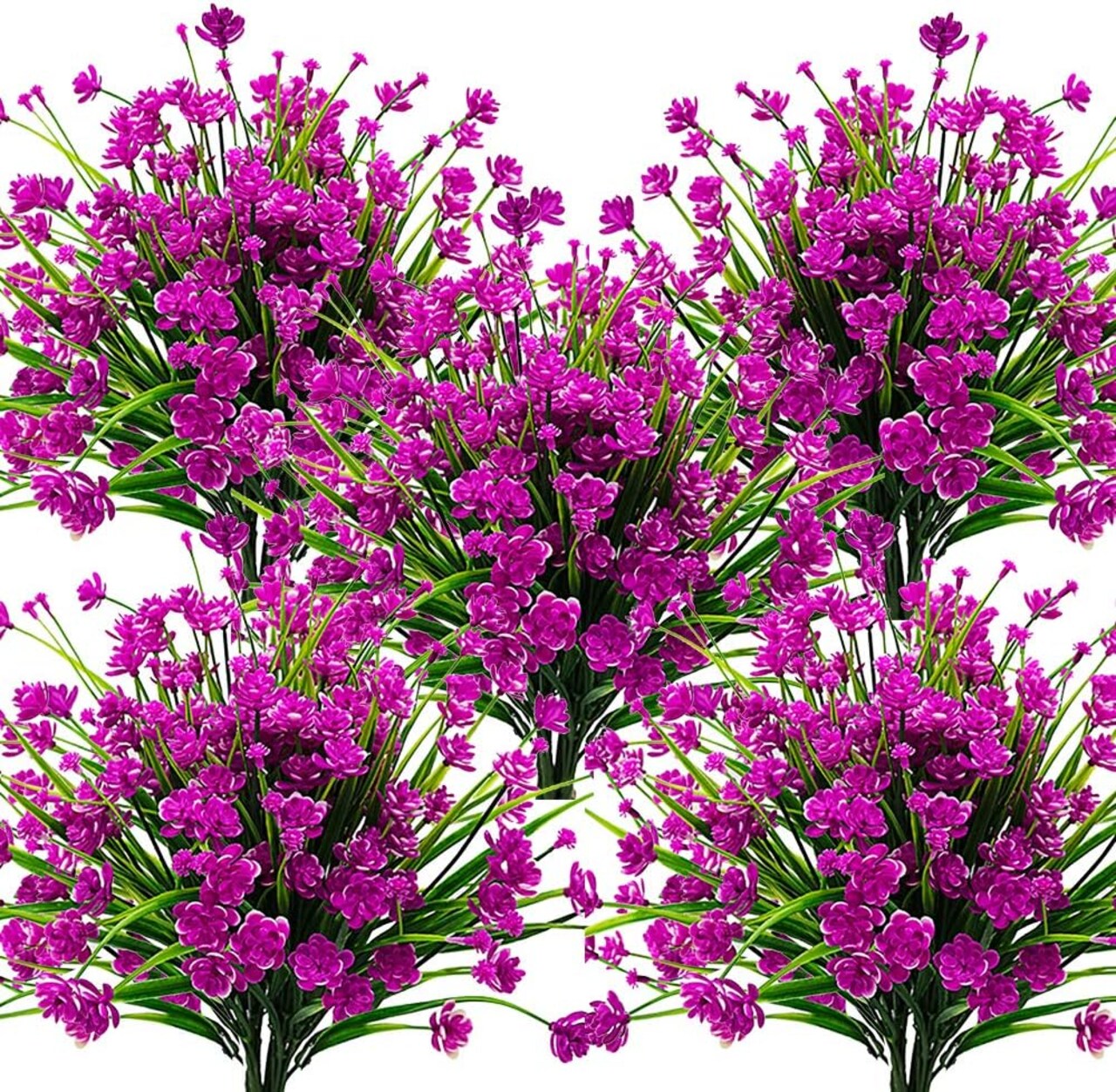 UV-Resistant Artificial Flowers: 10 Bundles for Indoor/Outdoor Decor